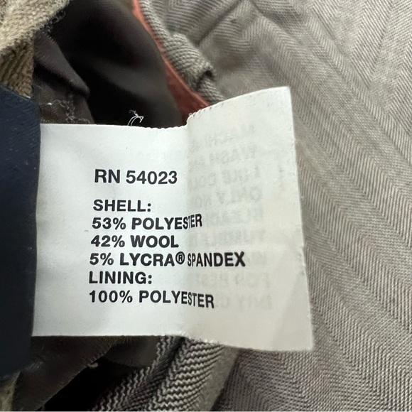 GAP Women’s Career Dress Pants Sz 6R Multi Color Multi Color 42% Wool Pockets - Picture 7 of 13